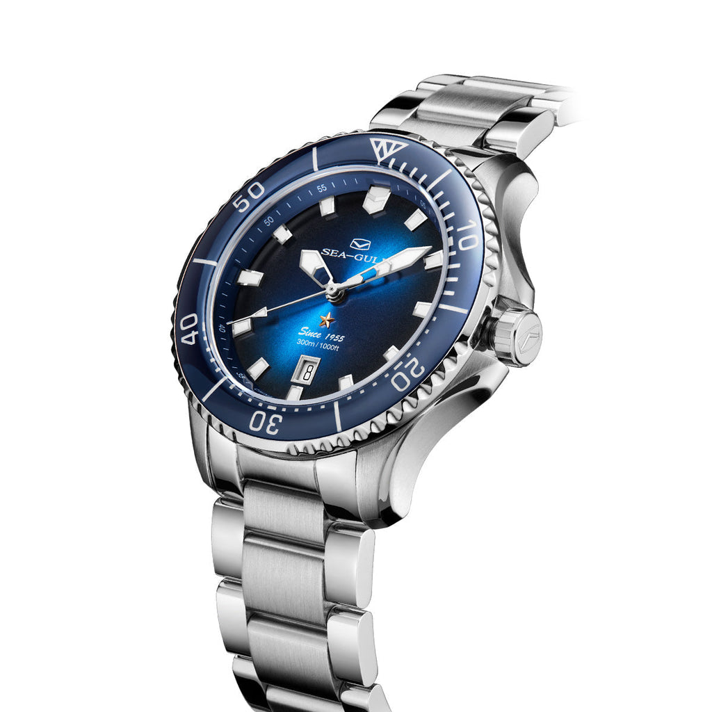 Ocean Series Pro 300m Waterproof Diving Watch 44mm