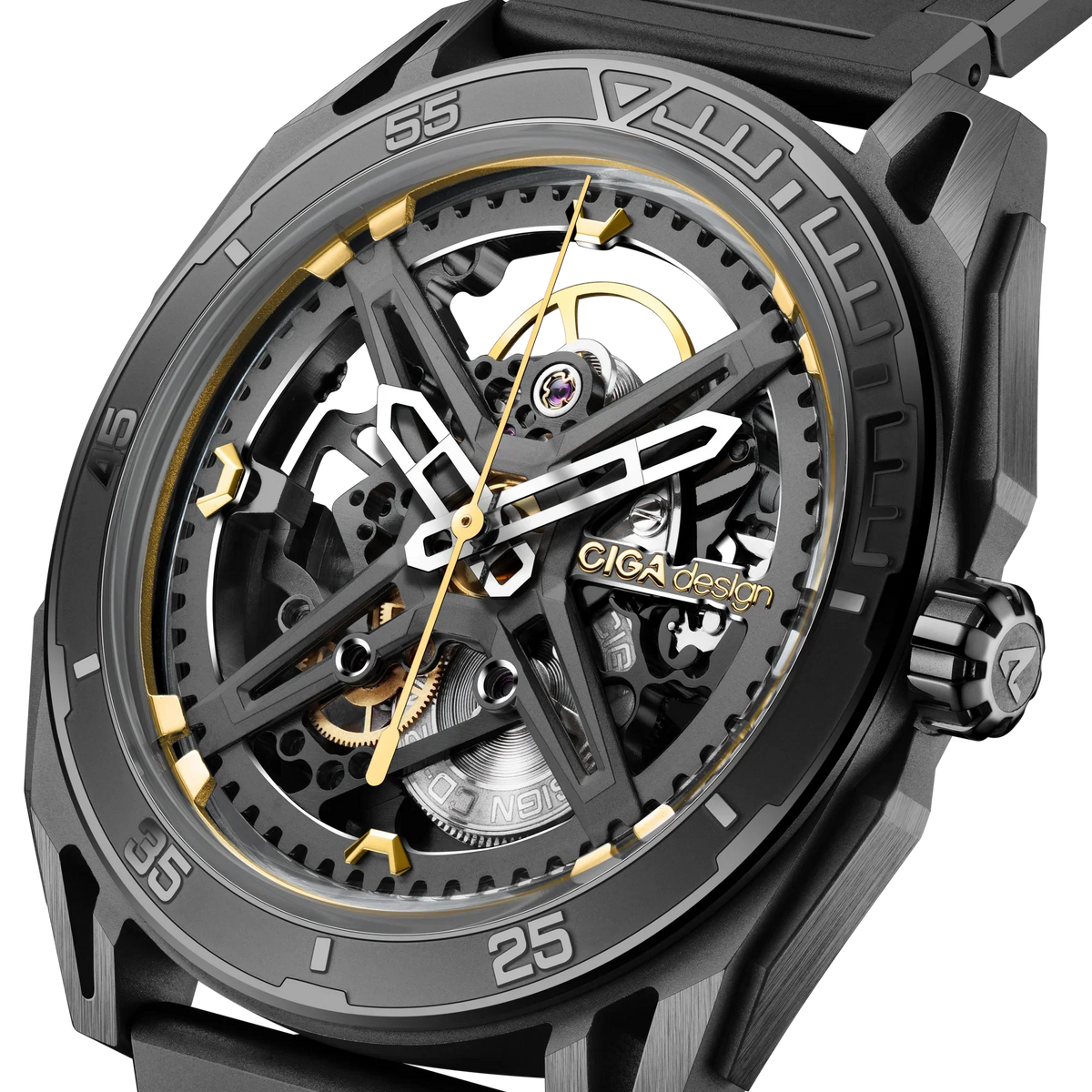 Ciga Design Round Automatic Skeleton Falcon