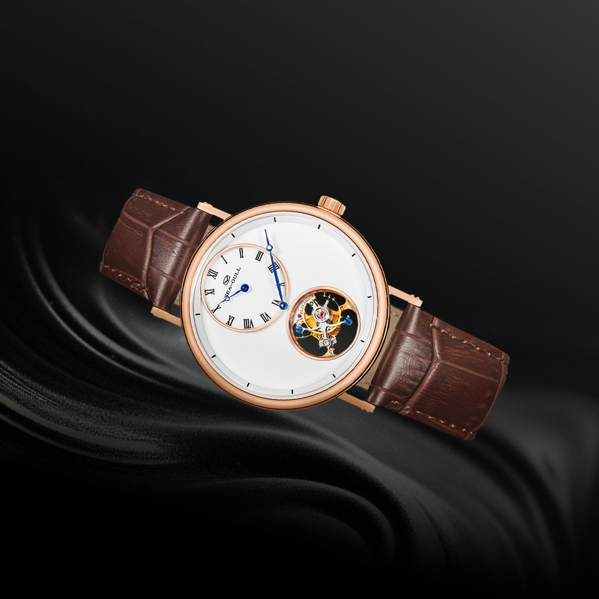 Artisan Heritage Series Master Craftsman Enamel Dial Regulator Layout Eccentric Tourbillon 39mm
