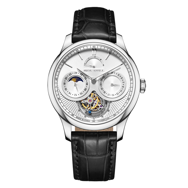 Artisan Heritage Series Multifunction Celestial Calendar Power Reserve Indicator Eccentric Tourbillon 41mm