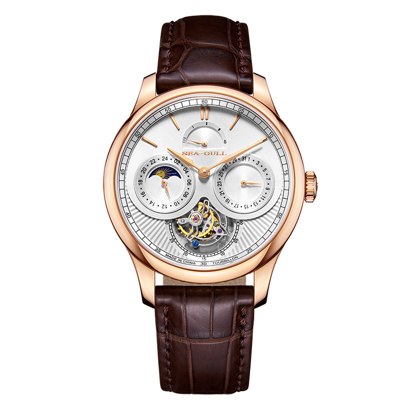 Artisan Heritage Series Multifunction Celestial Calendar Power Reserve Indicator Eccentric Tourbillon 41mm