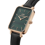 Quadro Pressed Sheffield Green Rose Gold