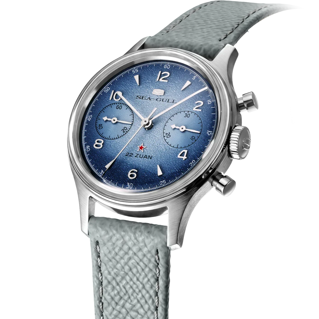 Seagull 1963 Aurora Edition Chronograph Watch 37.3mm