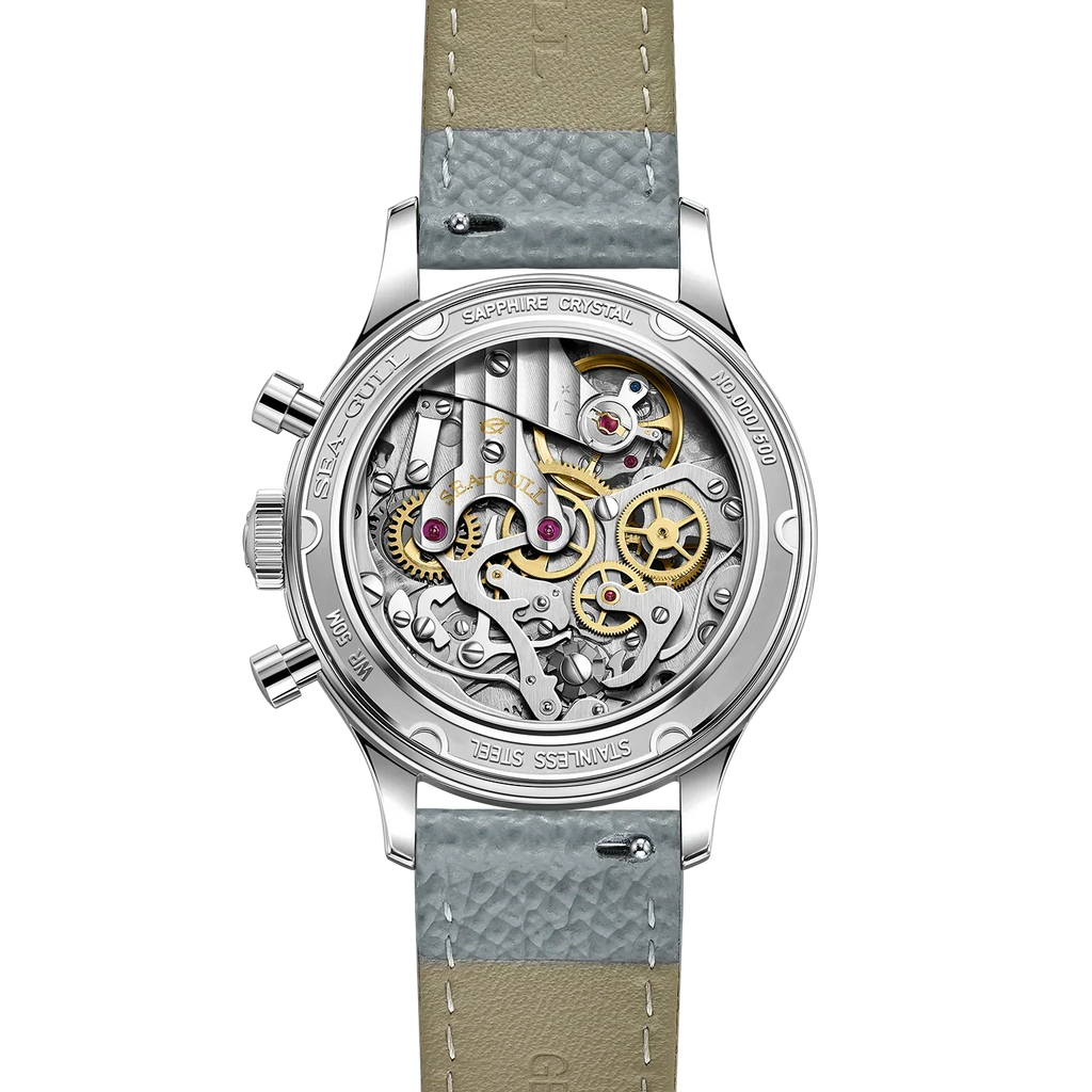 Seagull 1963 Aurora Edition Chronograph Watch 37.3mm