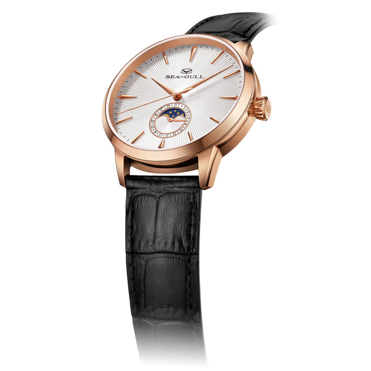 Extraordinary Series Moon Phase Dress Watch 40mm
