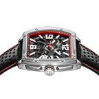 CN Racing Team Collaboration Tonneau Shape Skeleton Watch 42mm