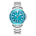 Ocean Series 200m Metallic Gradient Dial Calendar Dive Watch 39mm