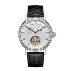 Heritage Series Guilloché Dial Power Indicator Calendar Tourbillon Watch 41mm