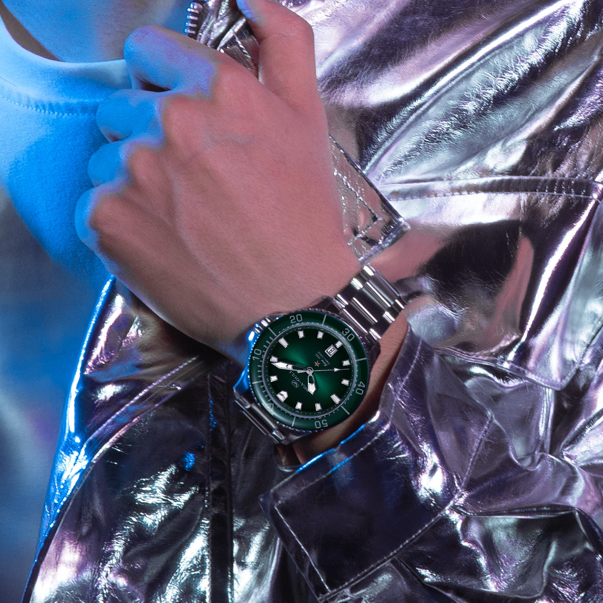 Ocean Series Pro 300m Waterproof Diving Watch 44mm