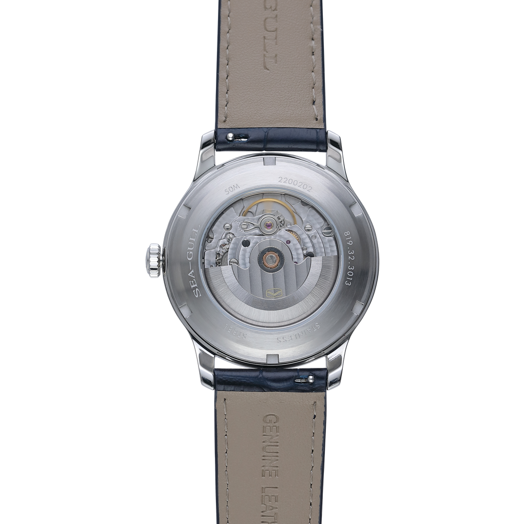 Chinese Astronomy Shimmering Goldstone Dial Complication Watch 41mm