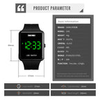skmei-1541-fashion-led-watch-square-couple-model-waterproof-electronic-watch-silicone-watchred
