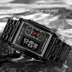 skmei-1868-square-double-display-waterproof-men-watch-style-steel-belt-silver
