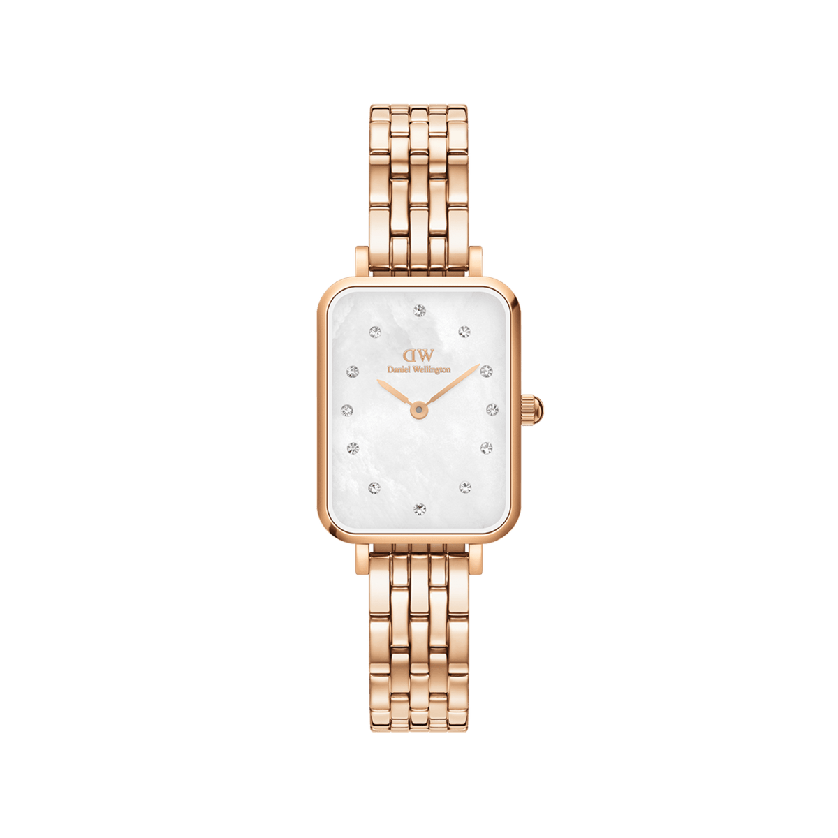 Quadro Lumine 5 Link Melrose White MoP Rose Gold
