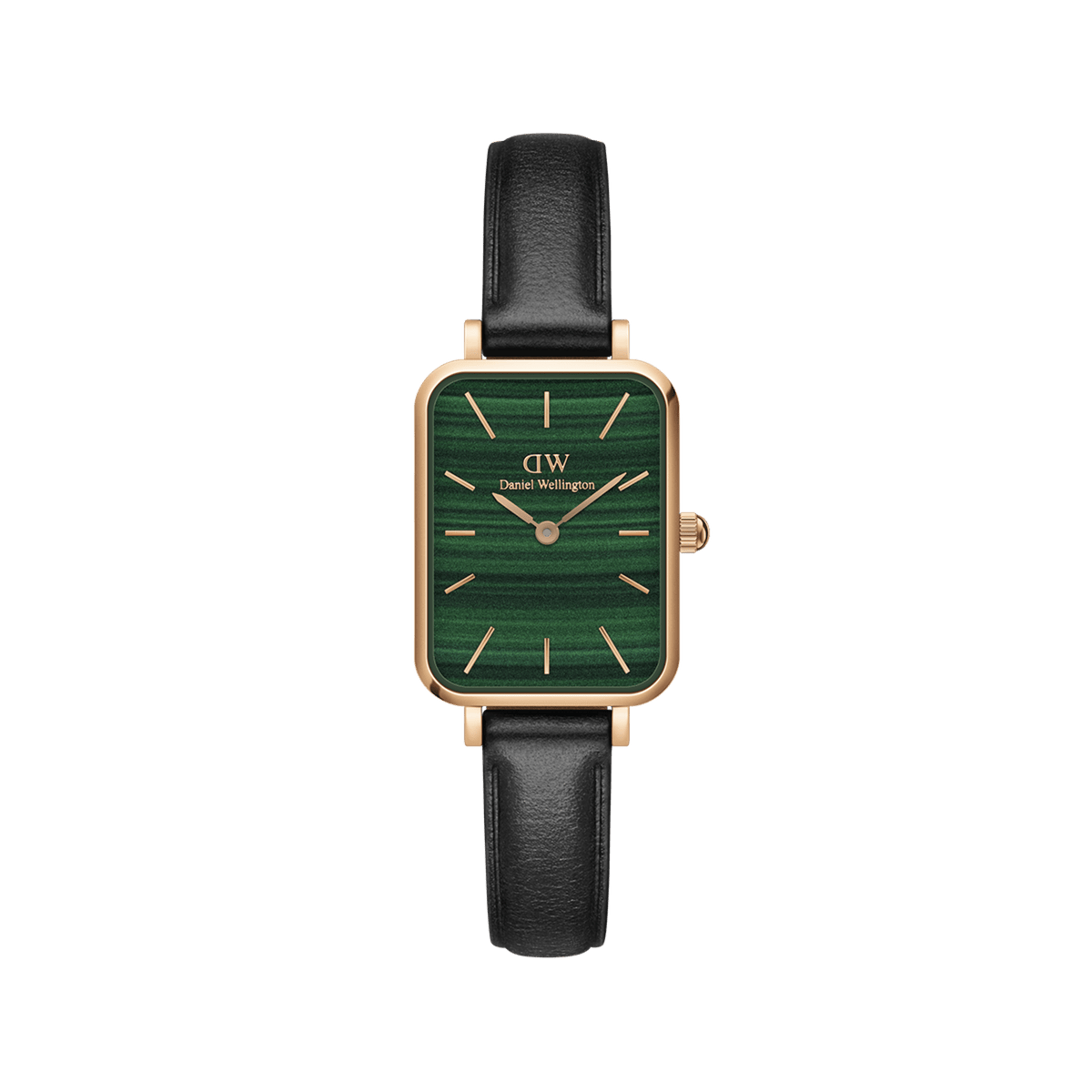 Quadro Pressed Sheffield Green Rose Gold
