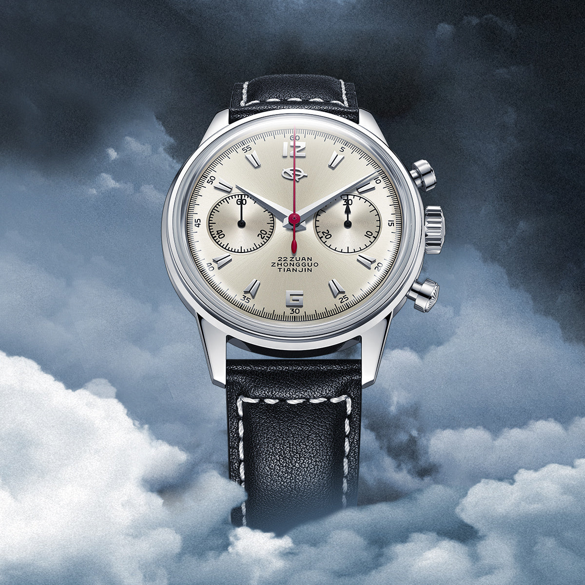 Seagull 1963 Series Original D304 Chronograph Watch Sky Voyage Edition 40mm