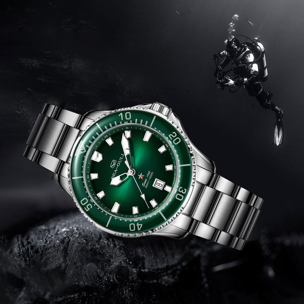 Ocean Series Pro 300m Waterproof Diving Watch 41mm